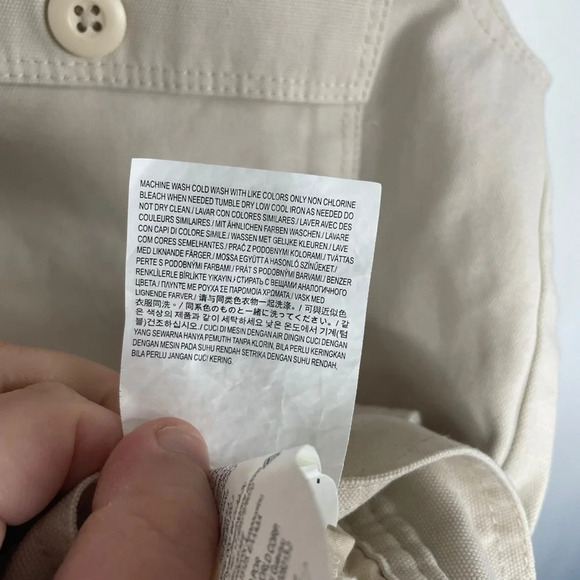 Vans Women’s Clark Chore Jacket in Sandshell Size XS - Picture 13 of 15